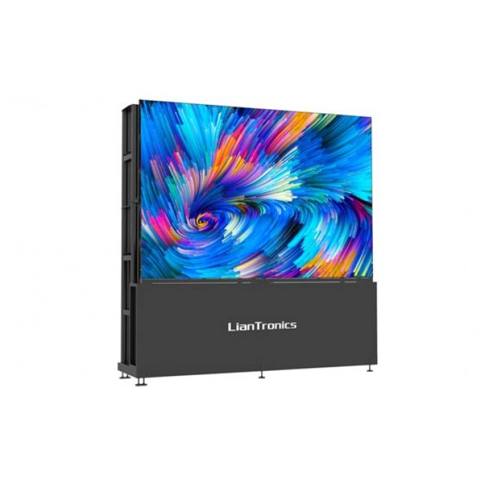 Светодиодный экран, внутреннее применение, малый шаг пикселя 0,8 мм, фронтальный доступ, размер панели 325х365х88 мм LIANTRONICS V0.8