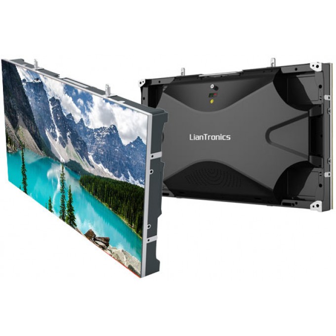 Светодиодный экран, внутреннее применение, малый шаг пикселя 2,5 мм, фронтальный доступ, размер панели 650x365x88 мм LIANTRONICS VL2.5